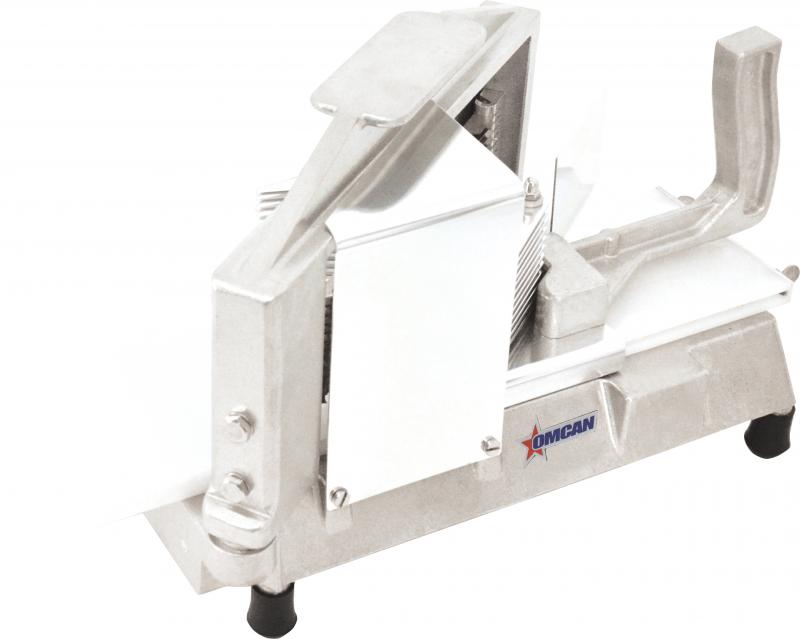 3/16" Stainless Steel, Cast Aluminum Manual Tomato Slicer